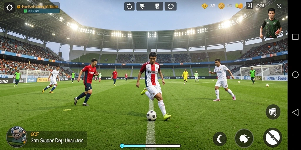 Tampilan gameplay 6CF yang mendebarkan dan realistis.