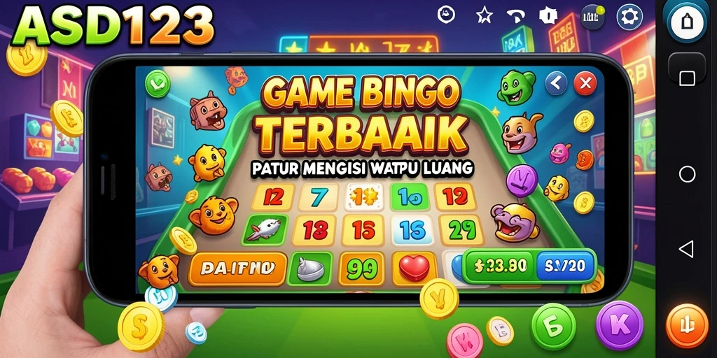 Tampilan gameplay seru dari game Bingo ASD123.