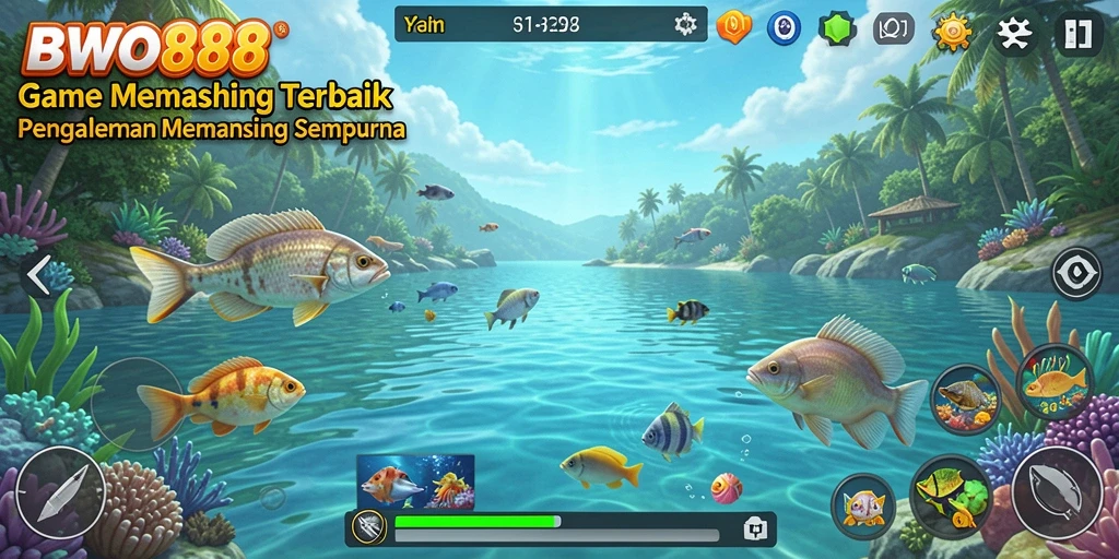 Tangkapan besar dan lokasi memancing yang indah dalam BWO888.
