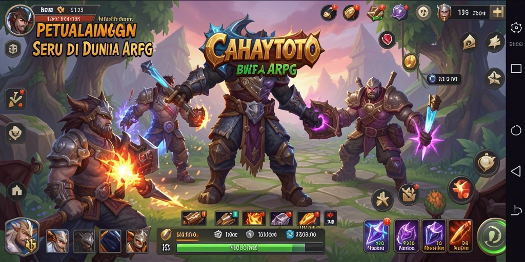 Tampilan gameplay <strong>CAHAYATOTO</strong> yang seru dan memikat dalam dunia ARPG.