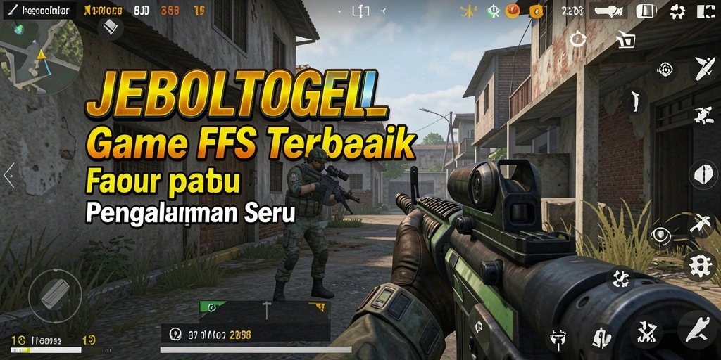 Tangkapan layar menampilkan aksi seru dalam gameplay FPS JEBOLTOGEL.