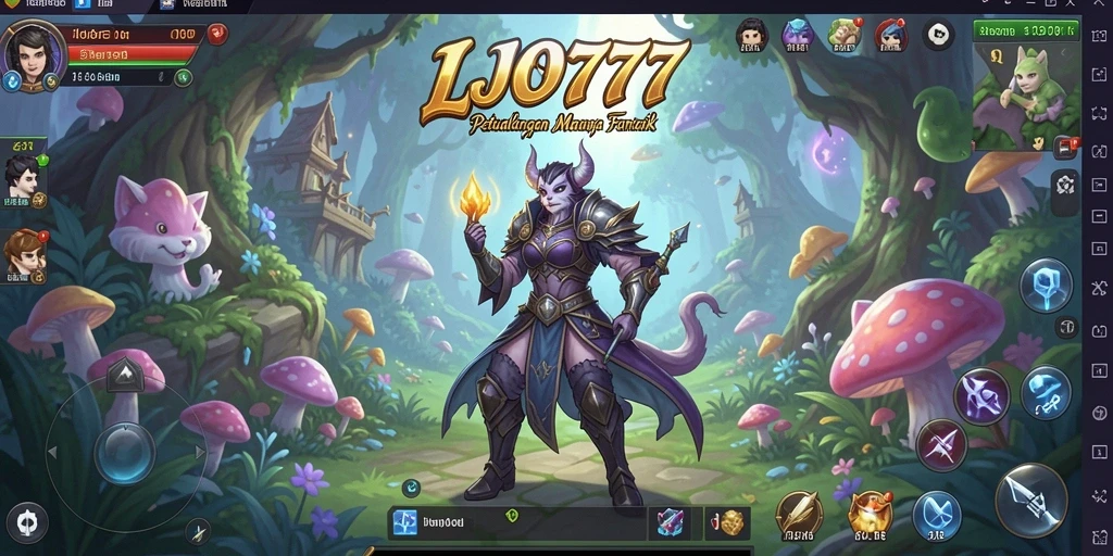 Tampilan gameplay menarik di LJO777 dengan petualangan seru.