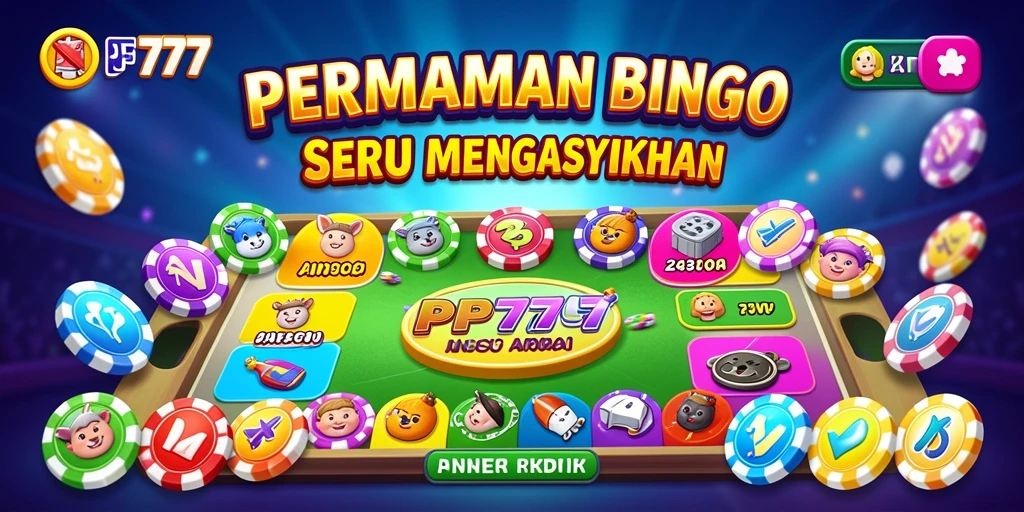 Screenshot PF777 menunjukkan pemain asyik bermain Bingo.
