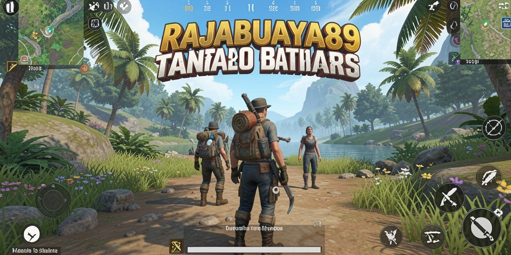 Screenshot utama RAJABUAYA89 menampilkan pemain menjelajahi dunia terbuka yang menakjubkan.