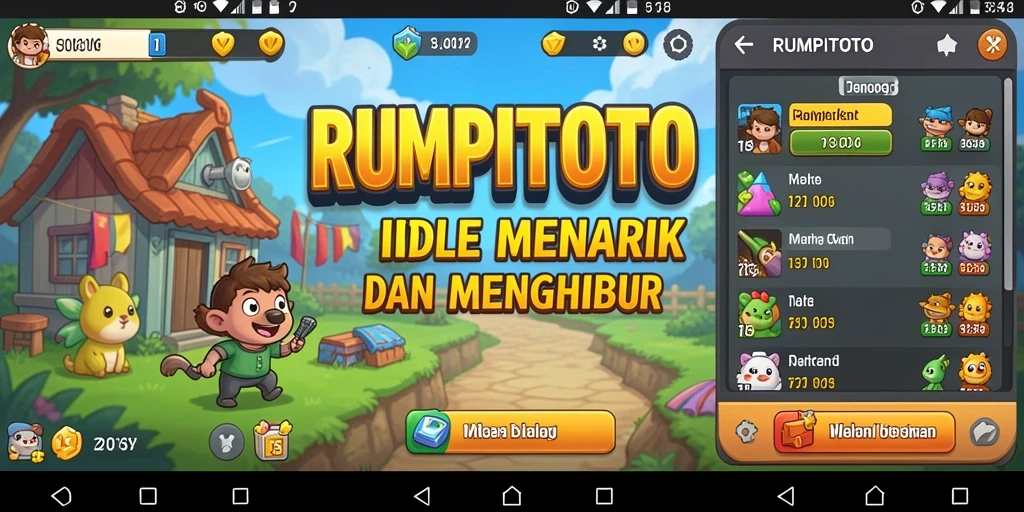 Gameplay RUMPITOTO yang seru dan menghibur.