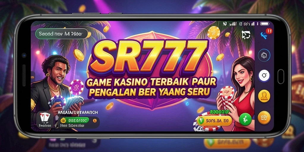 Tampilan ilustratif dari gameplay Kasino yang mengasyikkan.