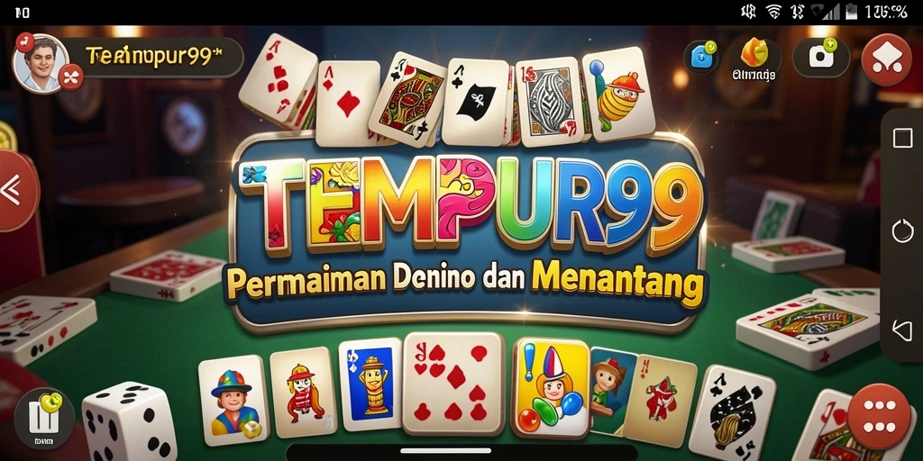 Tampilan gameplay seru dalam TEMPUR99 yang menampilkan momen mencekam.